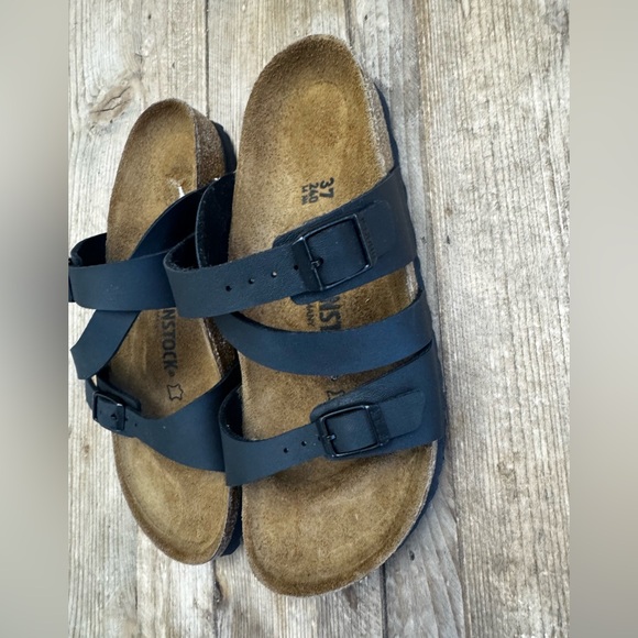 New Birkenstock Salina Birko-flor Black- Women's Size EU 37 US 6 $140 - Picture 4 of 9